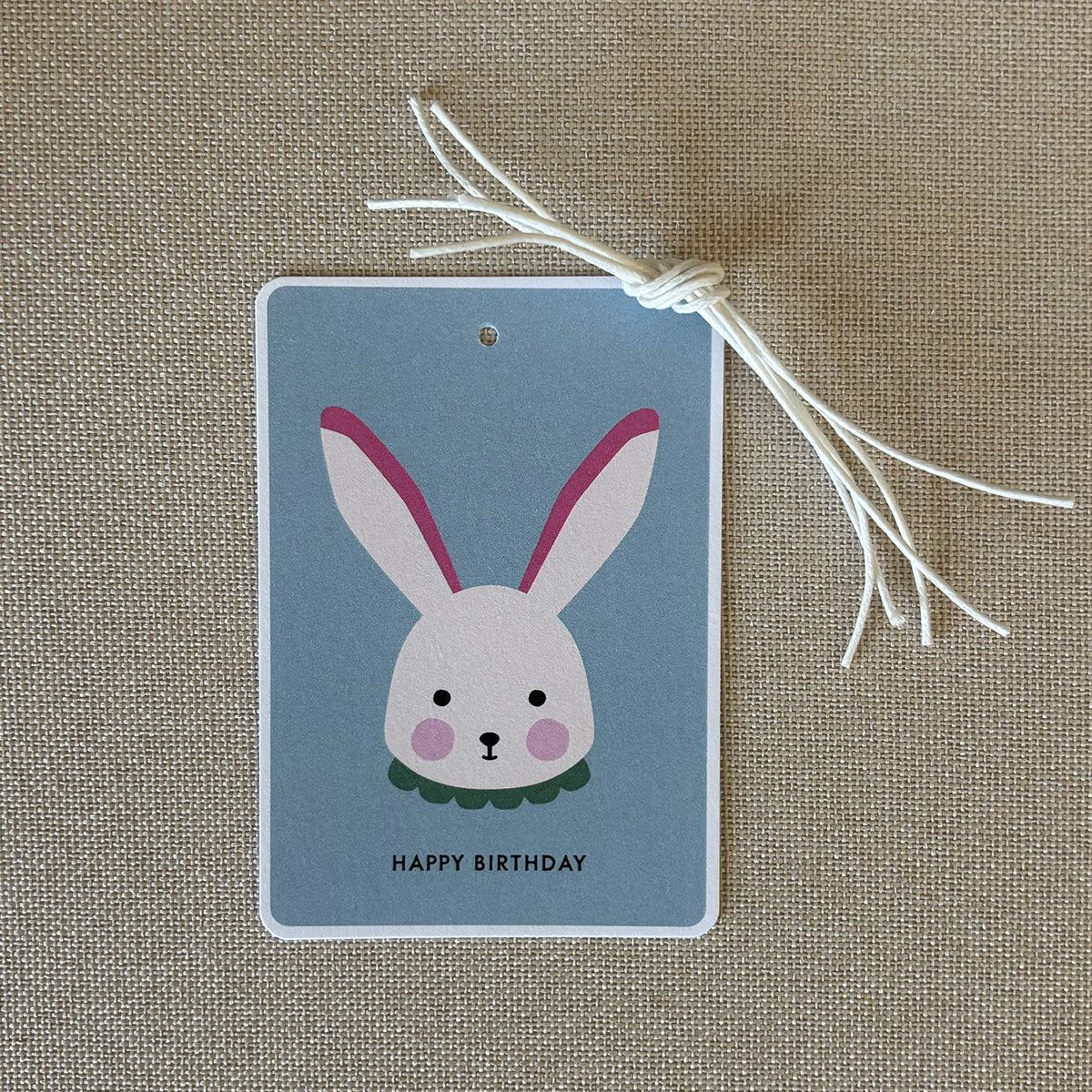 Animal Birthday Tags (Cotton Candy)